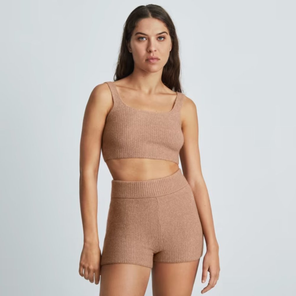 NWT Everlane Cozy-Stretch Tank and Short XS